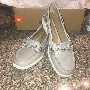 Sperry Women's Angelfish Heavy Linen Boat Shoe